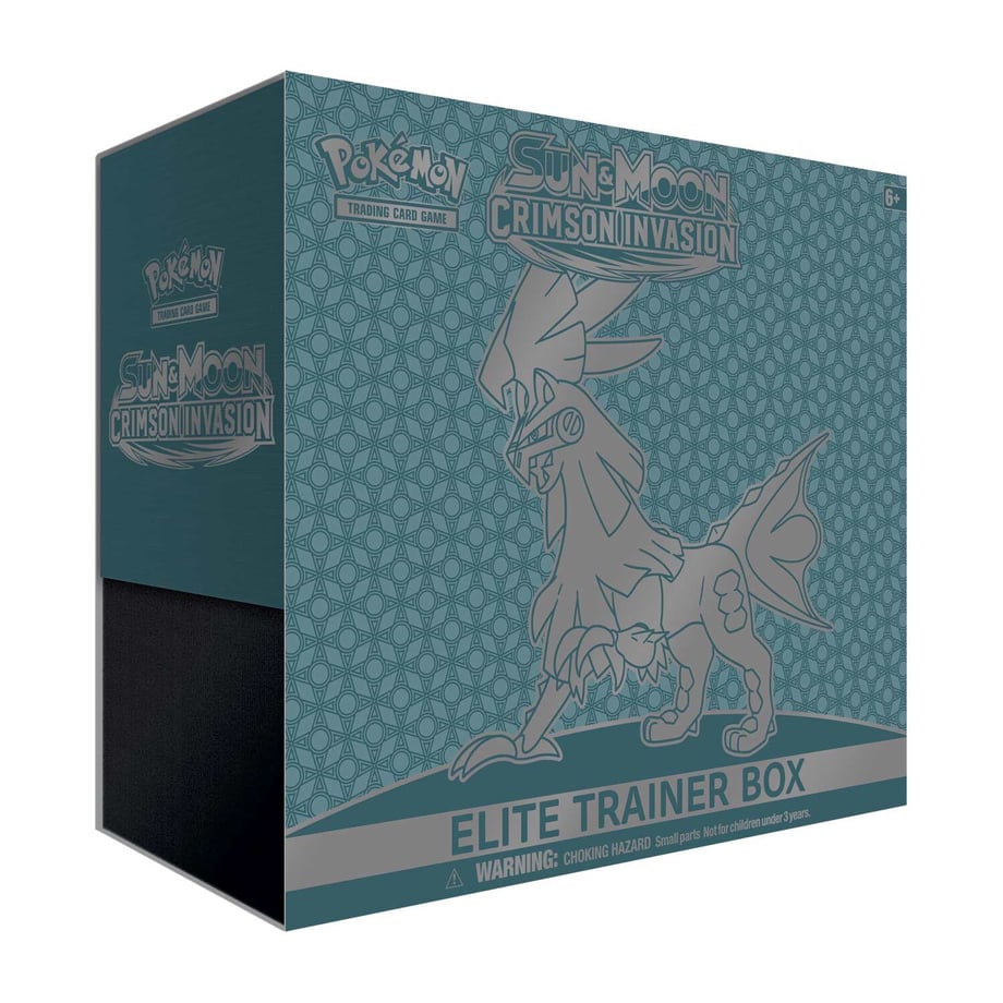 ポケモンカード Sun & Moon-Crimson Invasion Elite Trainer Box