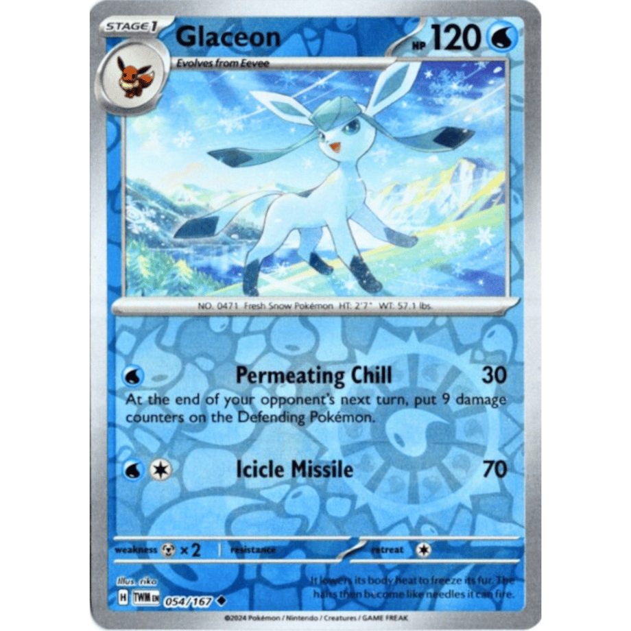 Glaceon - Twilight Masquerade(054/167)