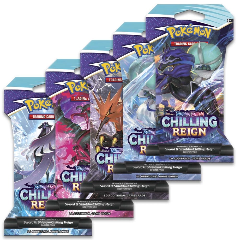 Pokemon Card Chilling Reign Sleeved Booster Pack