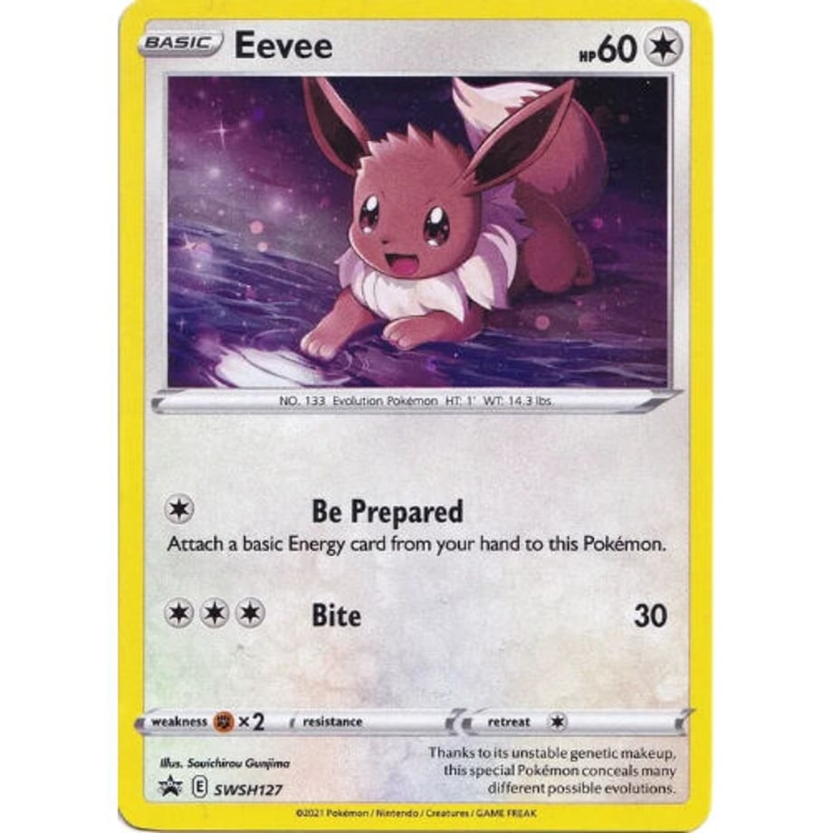 Eevee [P] / Eevee - Sword &amp; Shield Promo Cards (SWSH127)