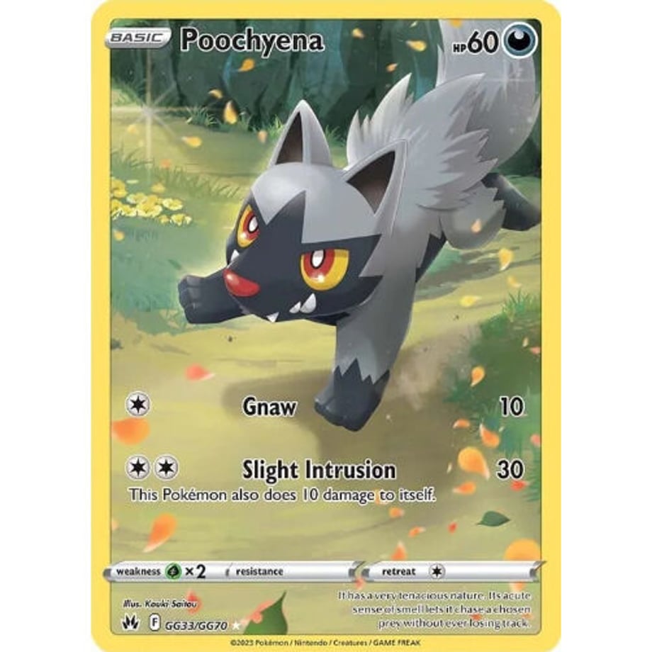 Poochyena [AR]/ Poochyena - Crown Zenith (GG33/GG70)