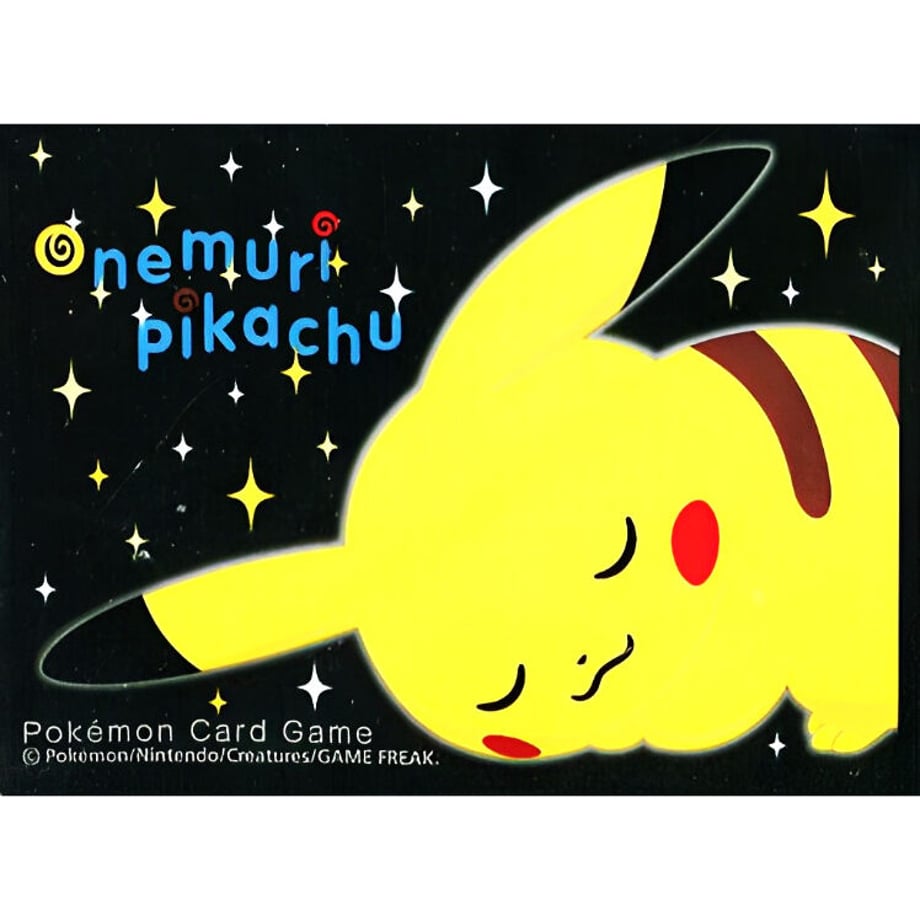 [Rose] Japanese version Pokemon Center exclusive Sleeping Pikachu Sleeve (2015)