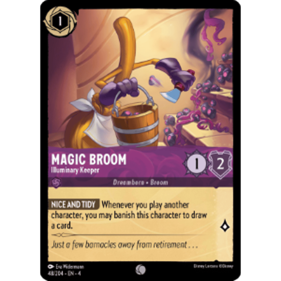 LORCANA Magic Broom (Illuminary Keeper) - 48/204-EN-4