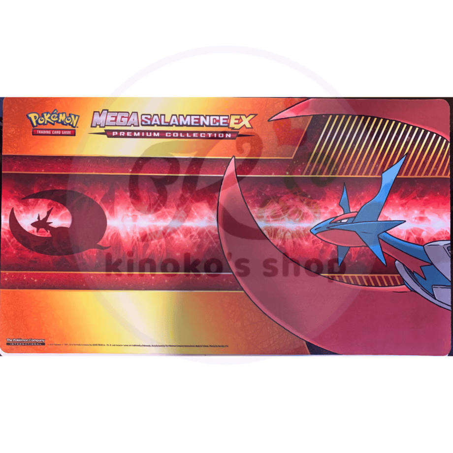 Pokemon Card Mega Salamence Collection Box Playmat