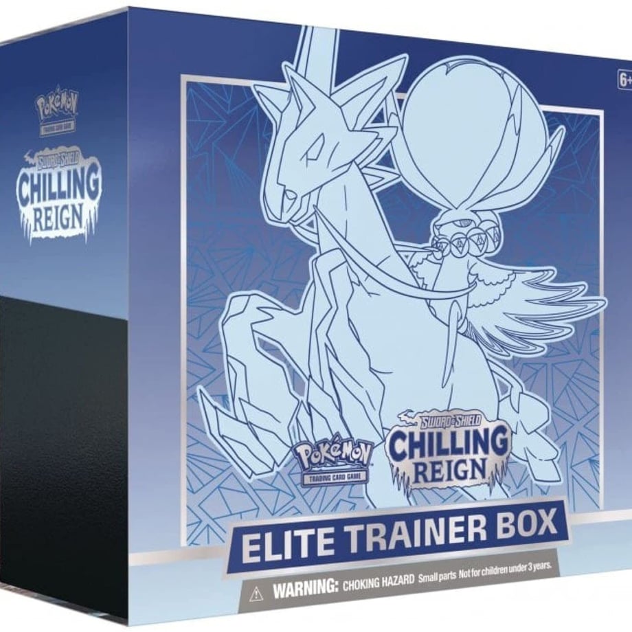 ポケモンカード Chilling Reign Elite Trainer Boxs【白馬バドレックス】