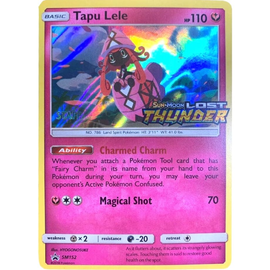 カプ・テテフ【海外限定絵柄】 / Tapu Lele (Prerelease) - SM Promos (SM152)