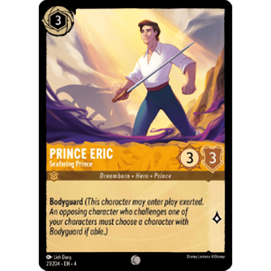 LORCANA Prince Eric (Seafaring Prince) - 21/204-EN-4