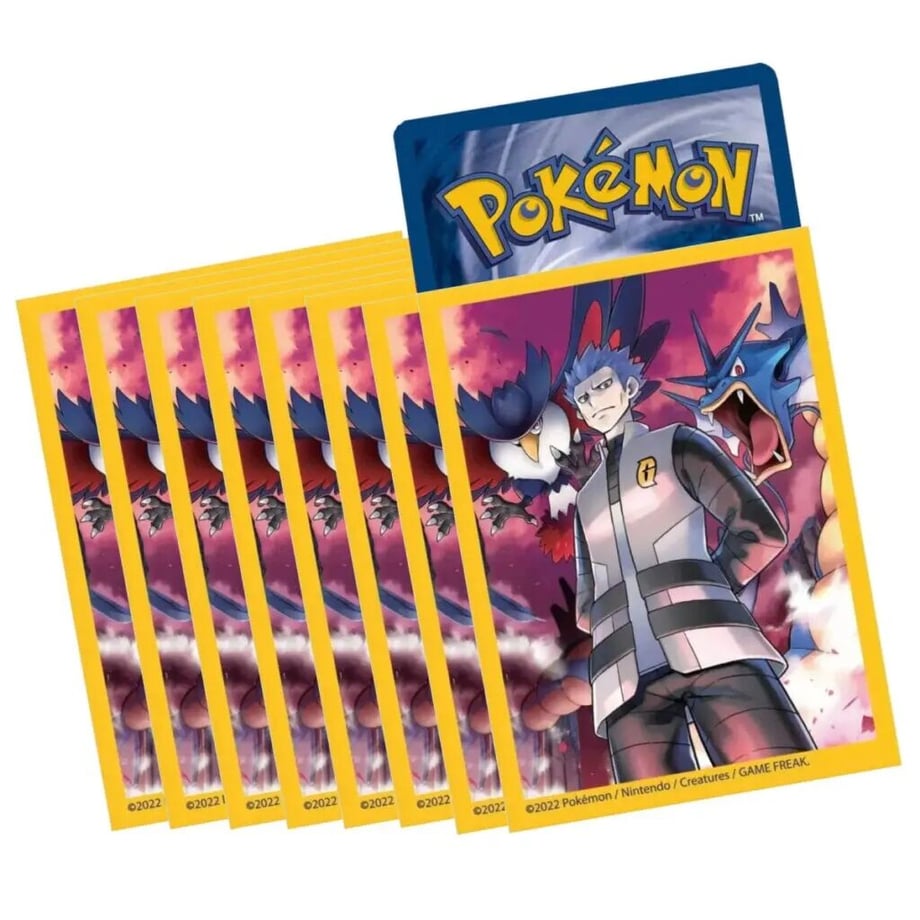 Pokemon Card Cyrus Premium Tournament Collection Card Sleeves (65 cards) [Akagi]