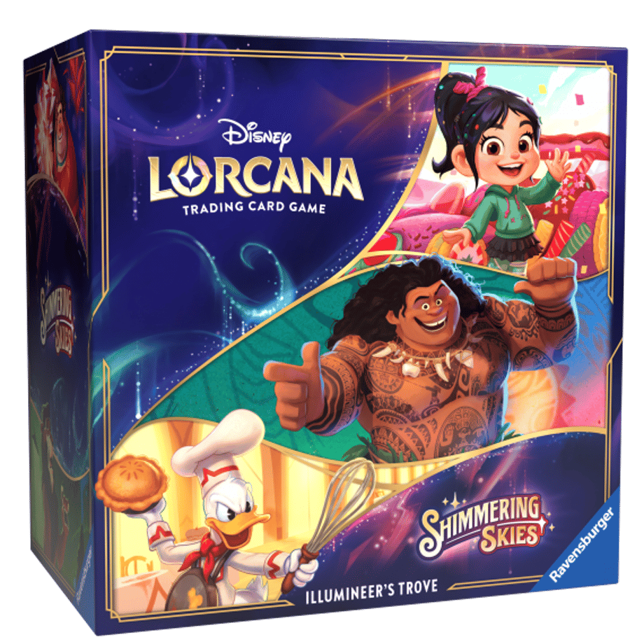 【箱潰れの場合がございます】ディズニー LORCANA Shimmering Skies Illumineer's Trove BOX