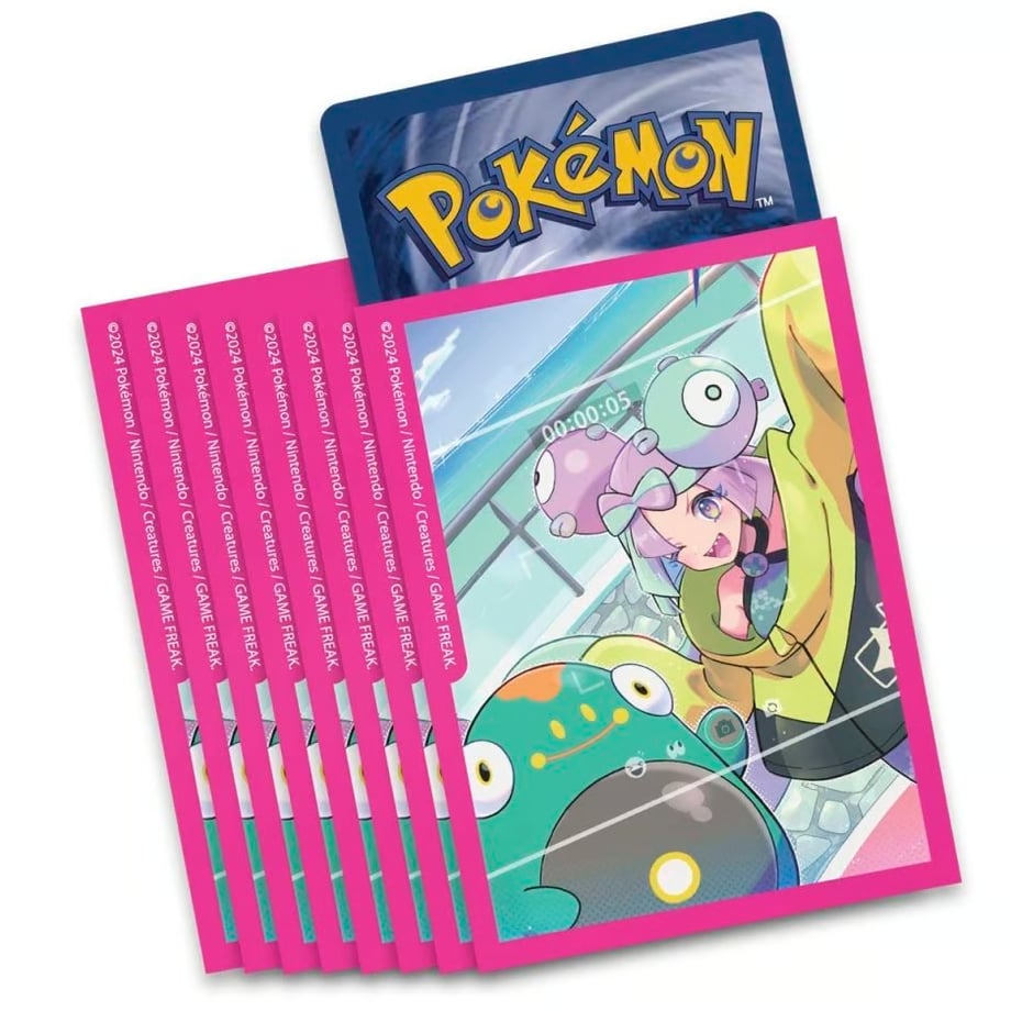 Pokemon Card Iono Premium Tournament Collection Card Sleeves (65 cards) [Nanjamo]