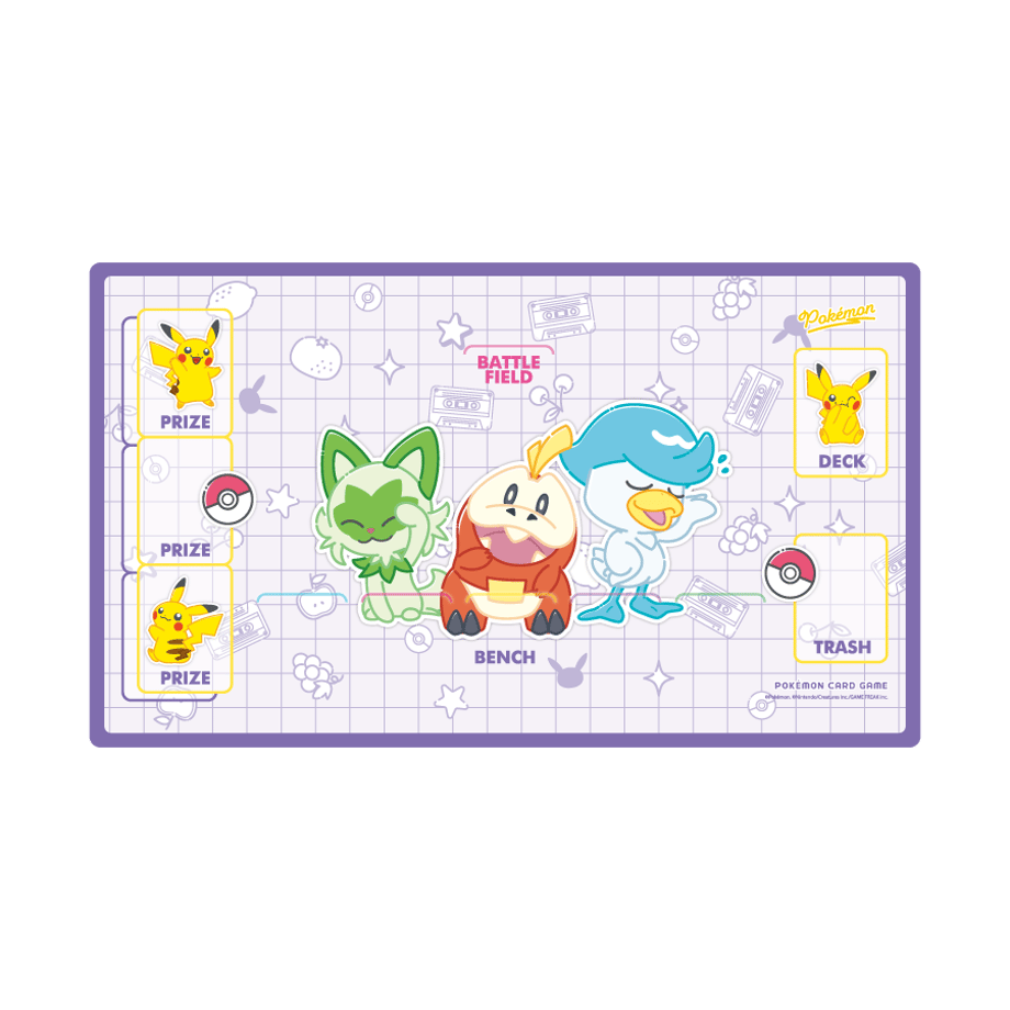 Korea exclusive Pokemon COLORFUL playmat