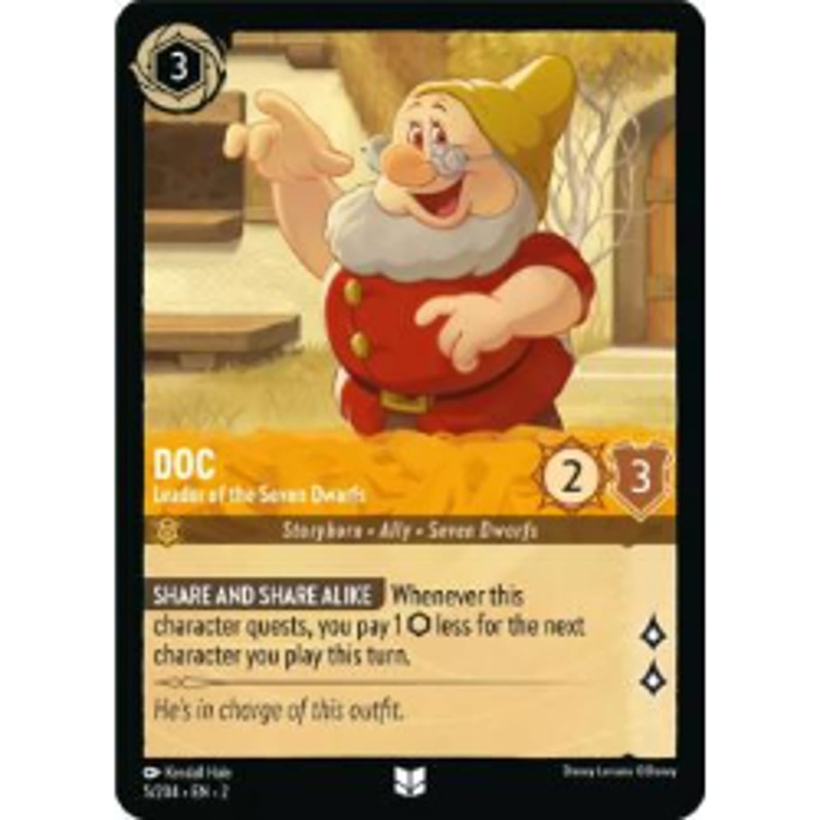 LORCANA Doc (Leader of the Seven Dwarfs) - 5/204-EN-2(Foil)