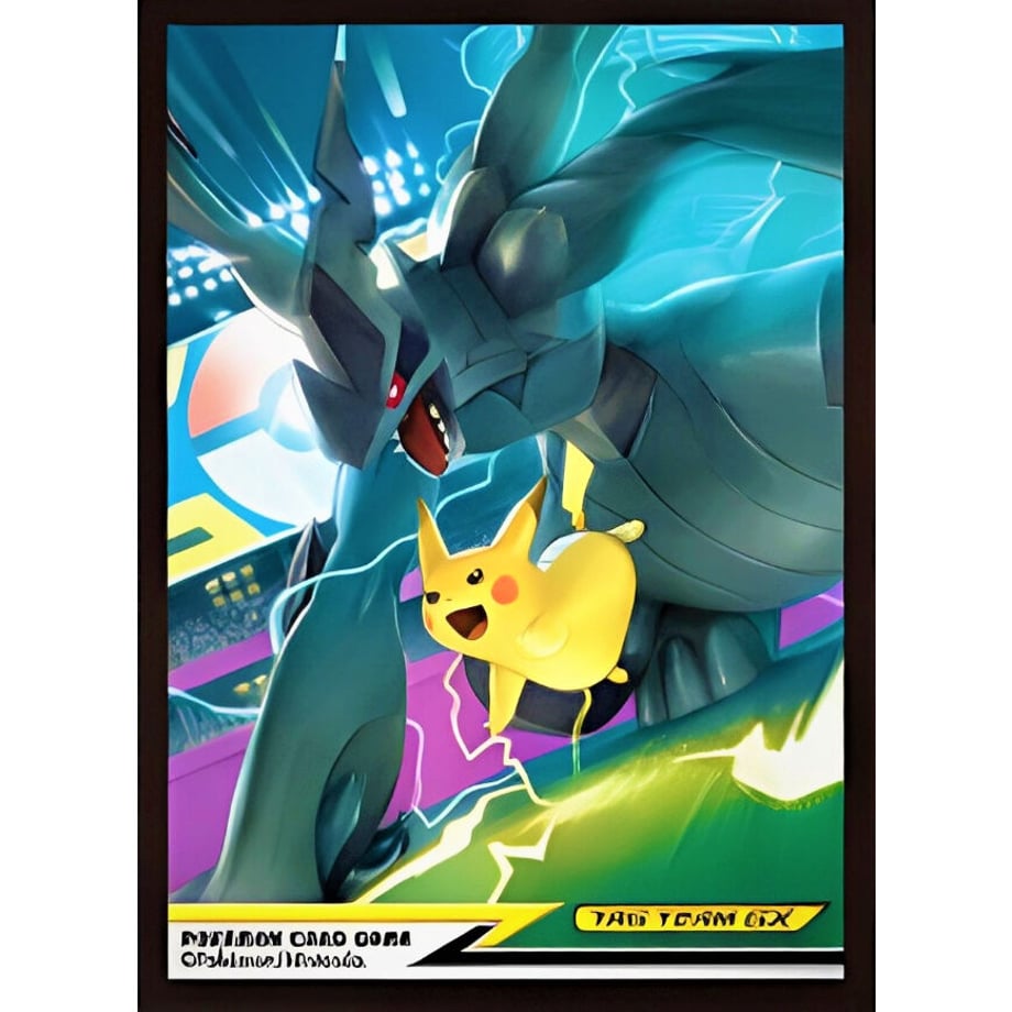 [Rose] Japanese version Pikachu &amp; Zekrom TAG TEAM GX (2018)