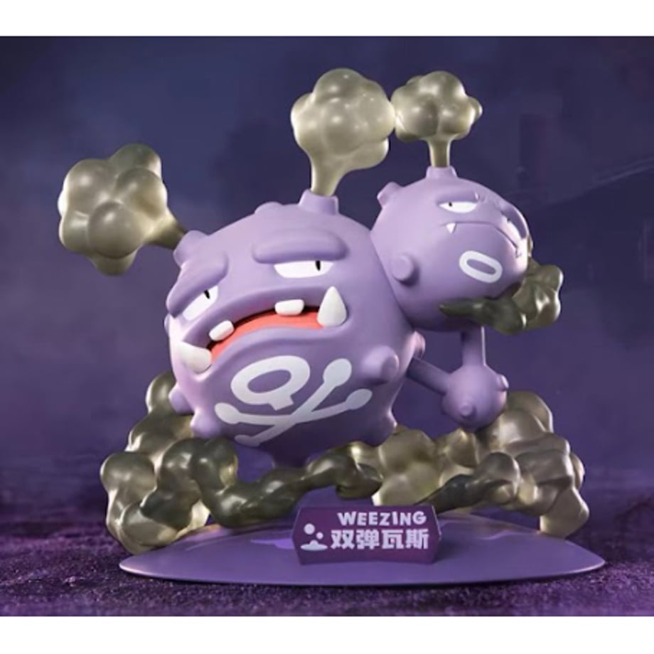 [The outer box may be crushed] China exclusive Pokemon x Funism palm-sized figure [Weezing]