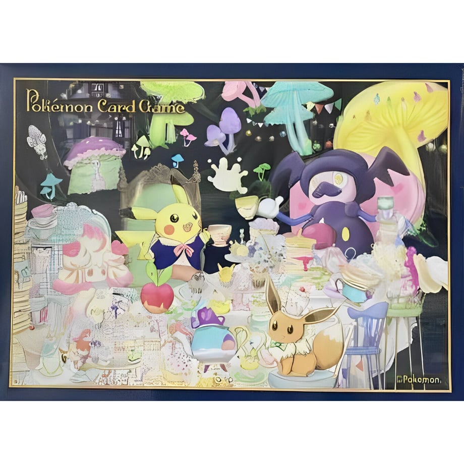 【バラ】 日版 ポケセン限定 Pokemon Mysterious Tea Party スリーブ (2021)