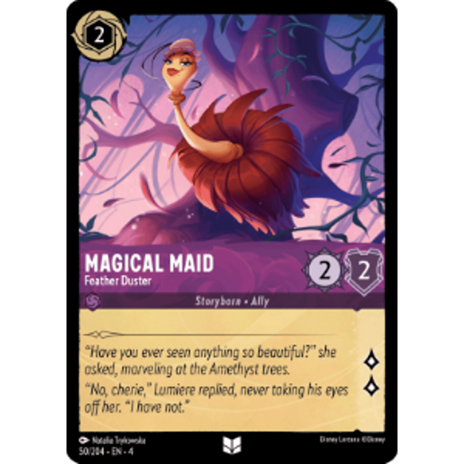 LORCANA Magical Maid (Feather Duster) - 50/204-EN-4