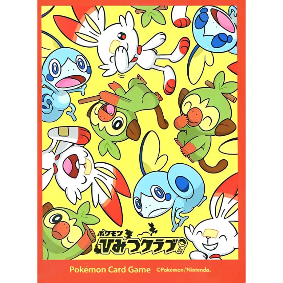 【バラ】 日版 当選品（5000名限定）  ポケモンひみつクラブデザイン スリーブ (2019)