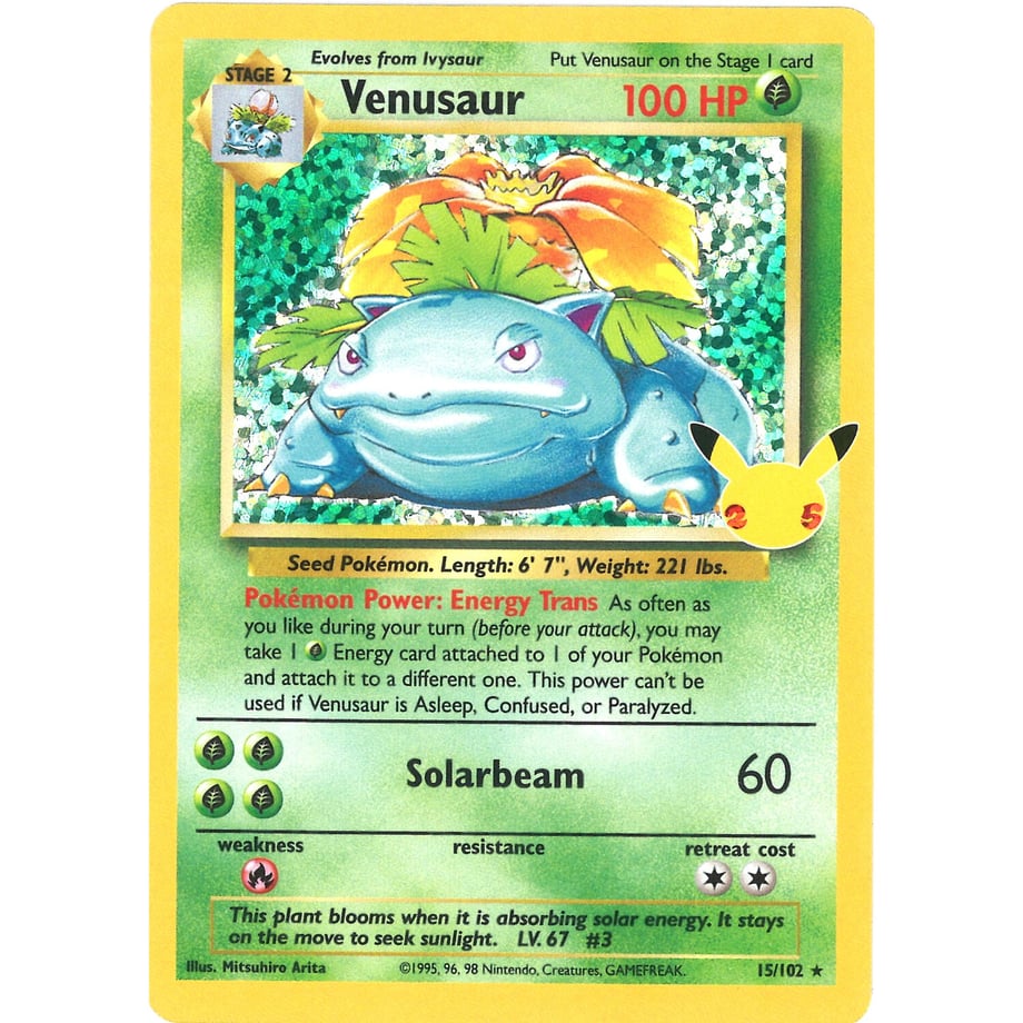 Venusaur (25th)【P】 / Venusaur - Celebrations (15/102)