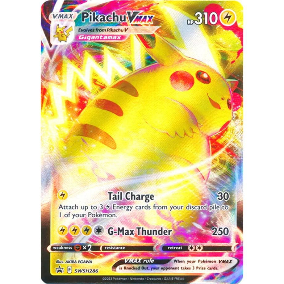 Pikachu VMAX (CoroCoro Comic Promo Design) / Pikachu VMAX - Sword &amp; Shield Promo Cards (SWSH286)