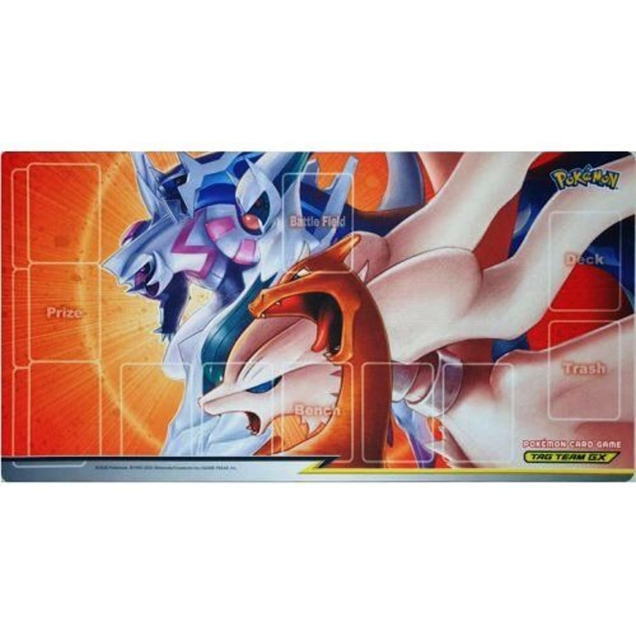 Taiwan exclusive Charizard, Reshiram, Arceus, Dialga, Palkia playmat