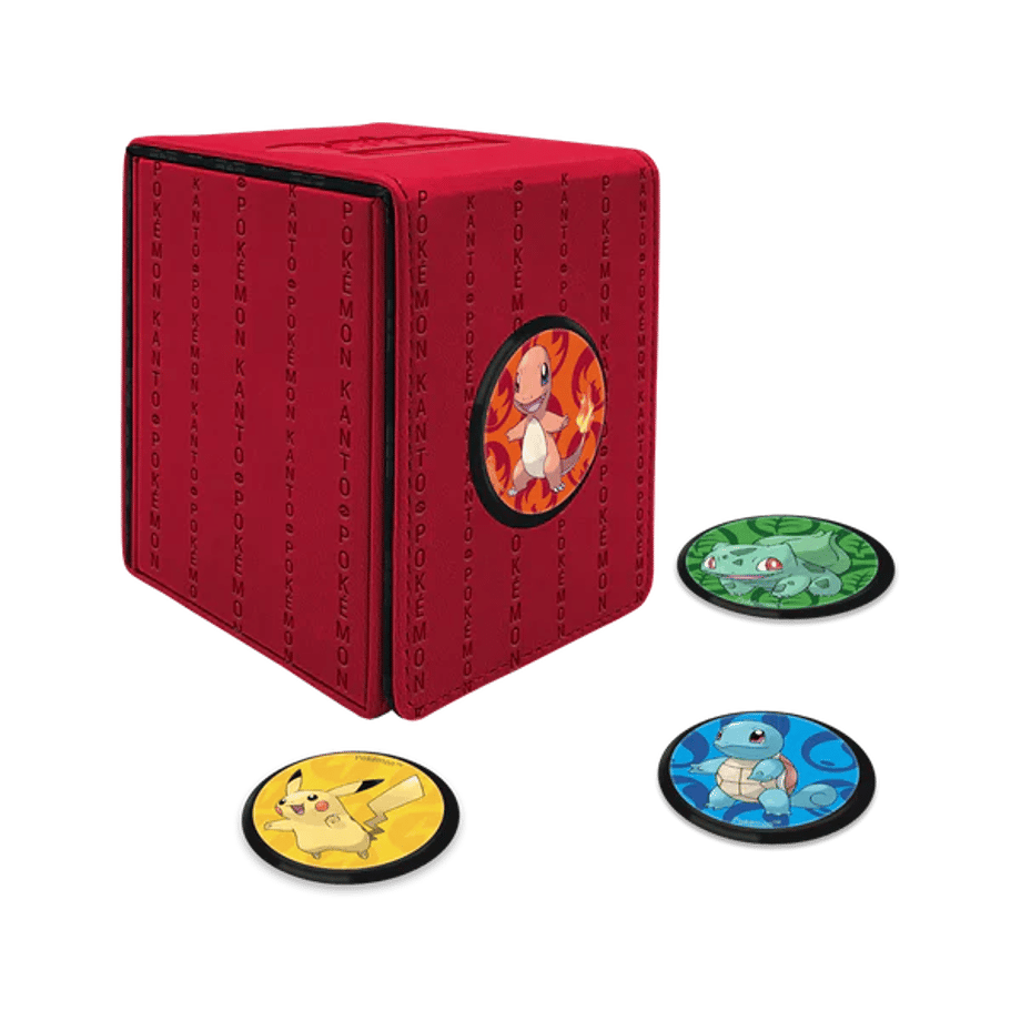 Pokemon Card Ultra Pro Alcove Flip Box Kanto