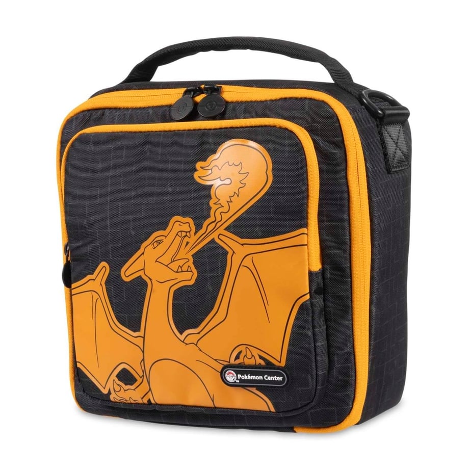 Pokemon Card Scorching Charizard Flamethrower Shoulder Bag