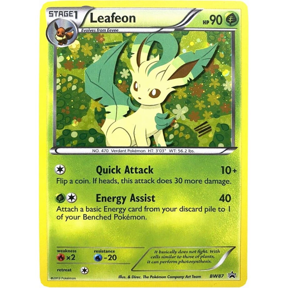 Leafeon [P] / Leafeon - Black and White Promos (BW87)