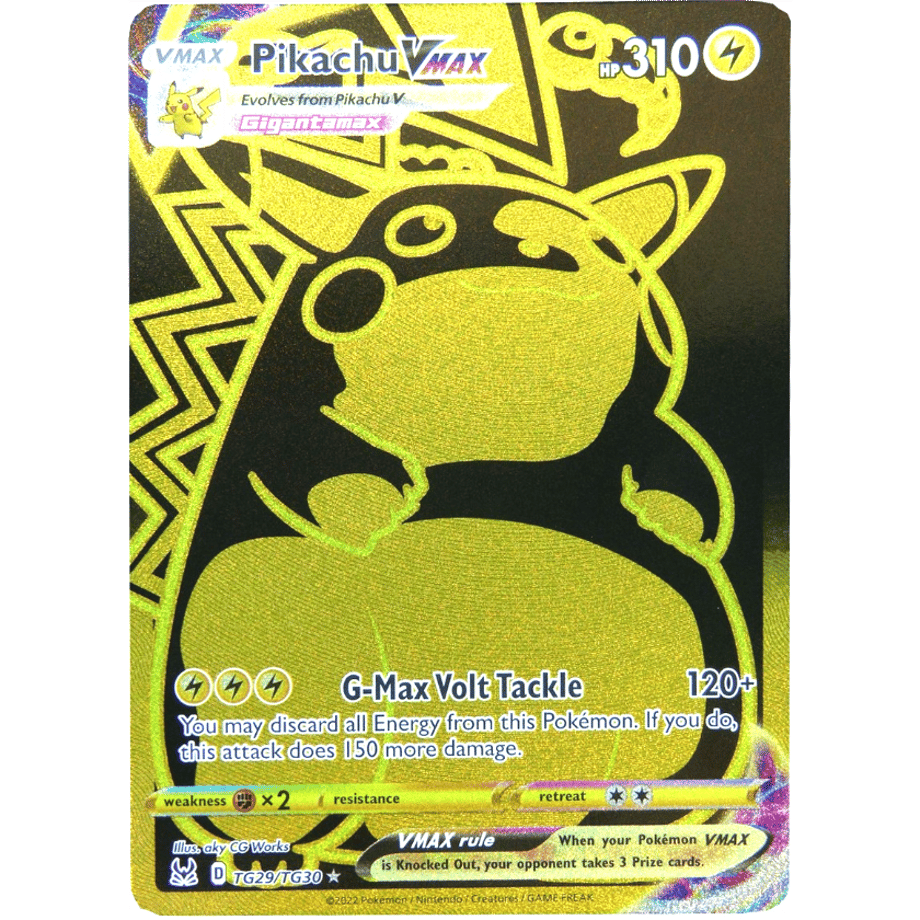 Pikachu VMAX (Secret) - Lost Origin (TG29/TG30)