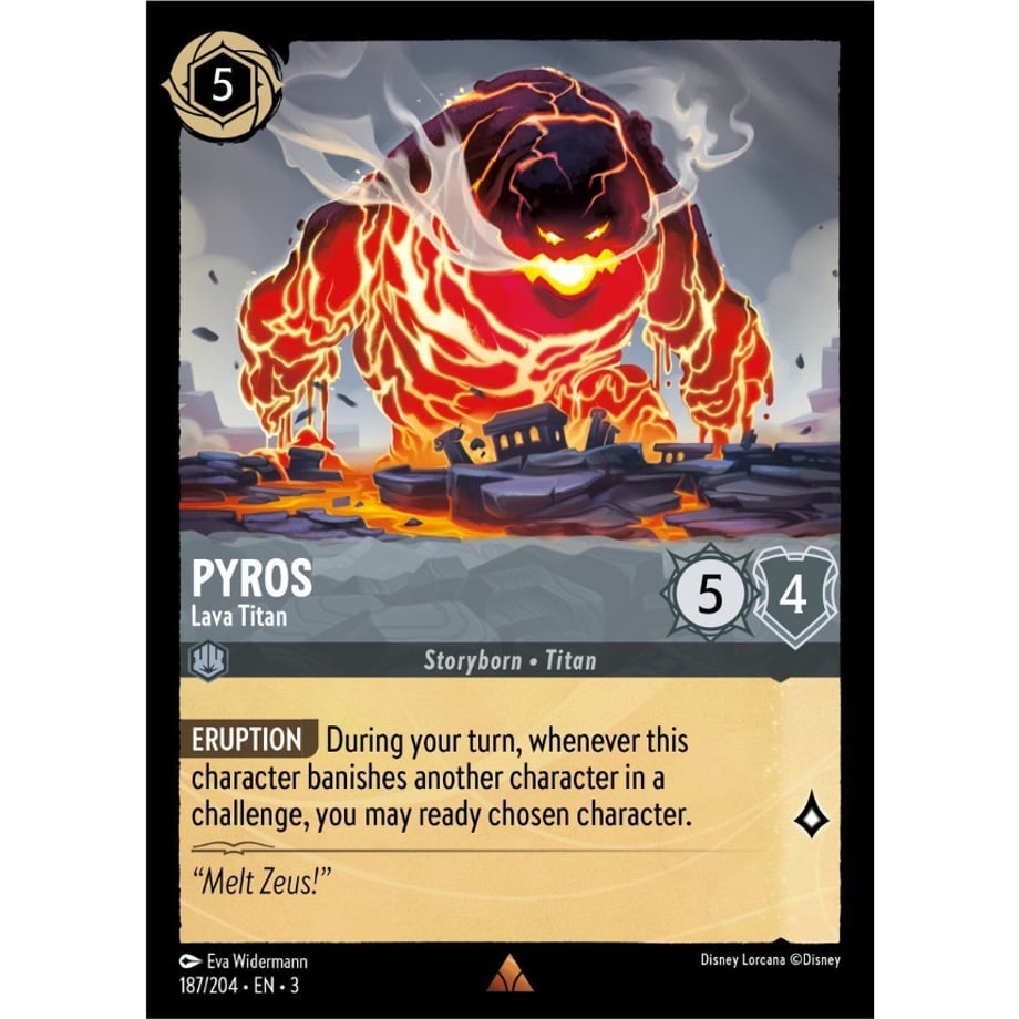 LORCANA Pyros (Lava Titan) - 187/204-EN-3