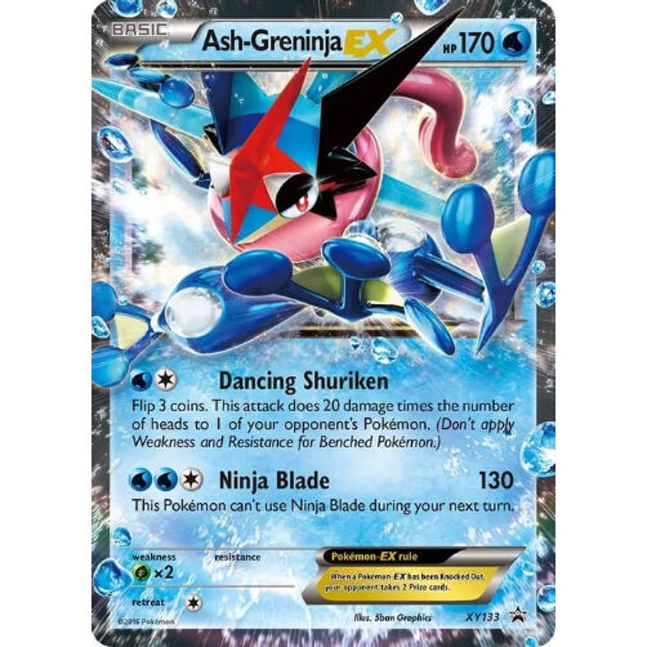 Satoshi Greninja EX 【P】/ Greninja - XY Promos (XY133)