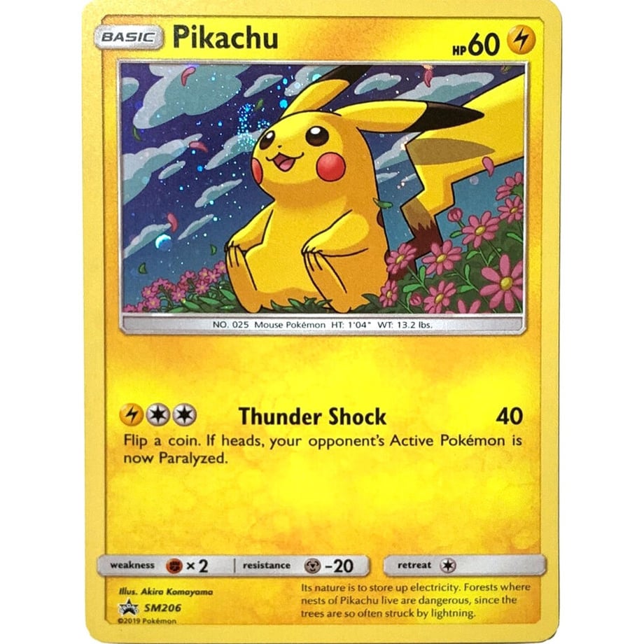 Pikachu [Toys'R'Us Exclusive Eevee GX Battle Triple Starter Set Promo Design] / Pikachu - SM Promos (SM206)