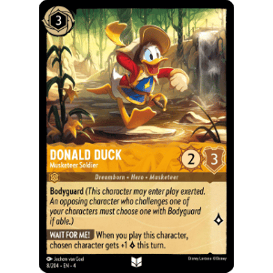 LORCANA Donald Duck (Uncommon) - 8/204-EN-4