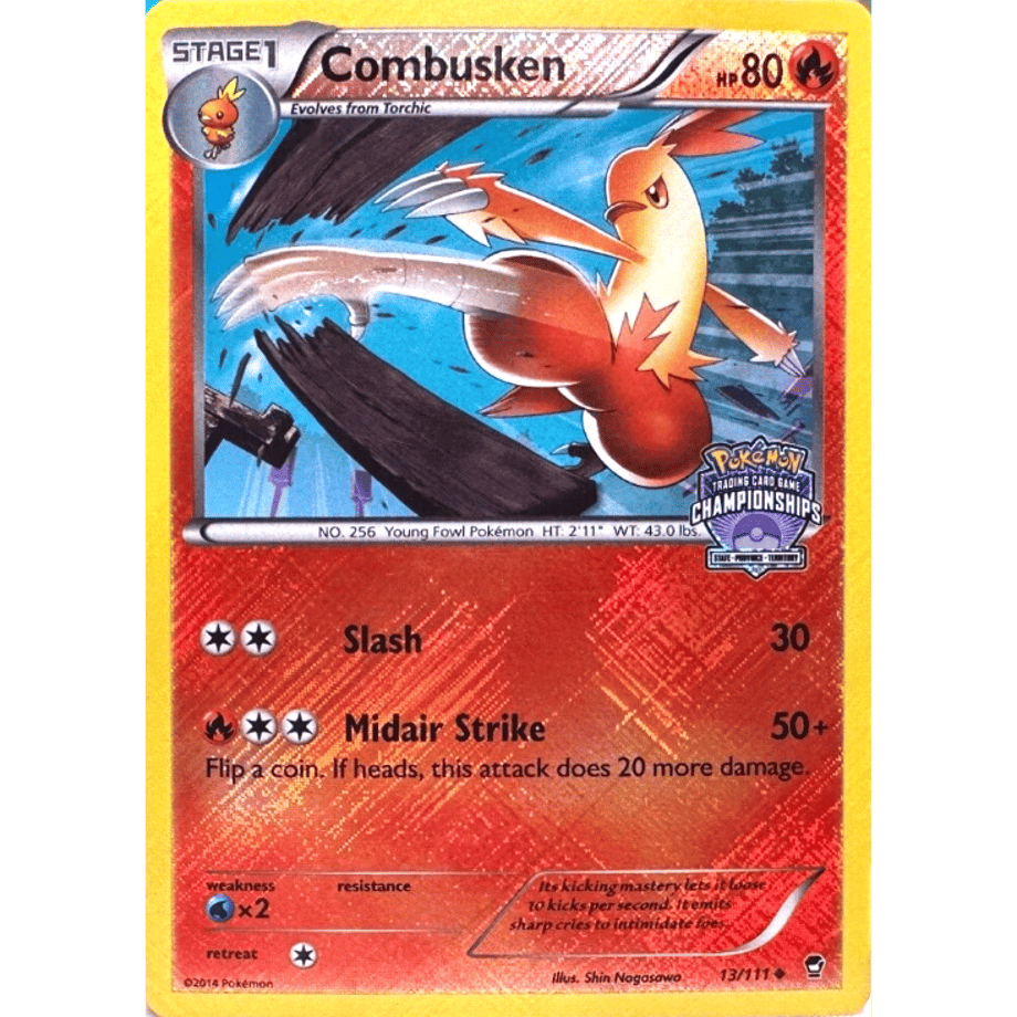 ワカシャモ / Combusken - League & Championship Cards (13/111)