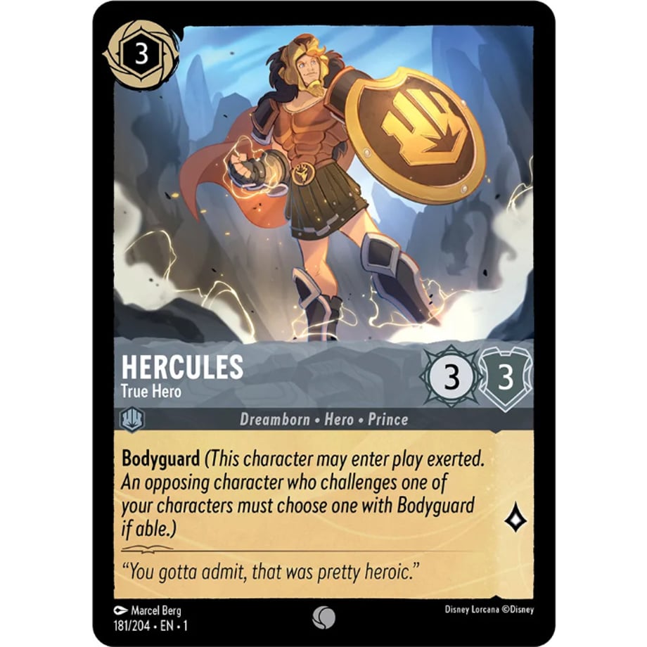 LORCANA Hercules (True Hero) - 181/204-EN-1