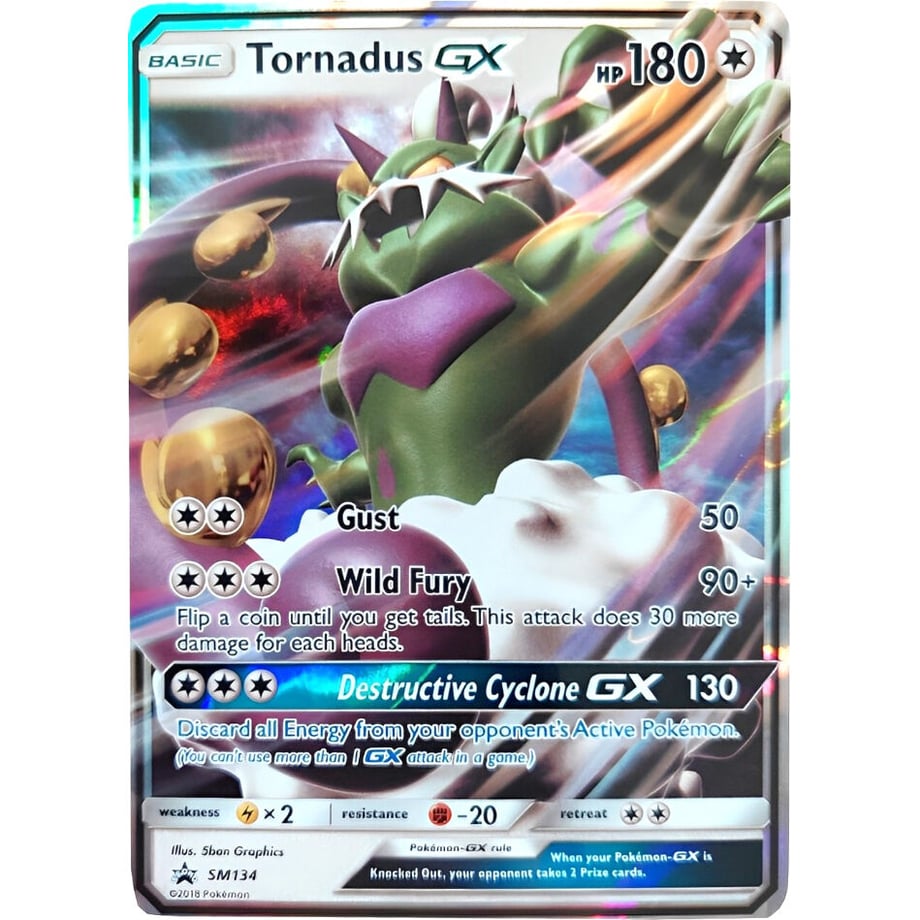 Tornadus GX [Overseas exclusive design] / Tornadus GX - SM Promos (SM134)