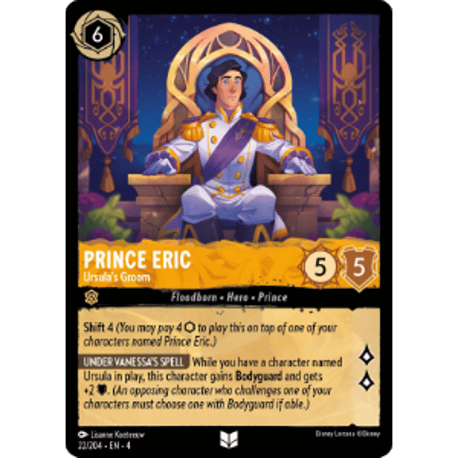 LORCANA Prince Eric (Ursula's Groom) - 22/204-EN-4