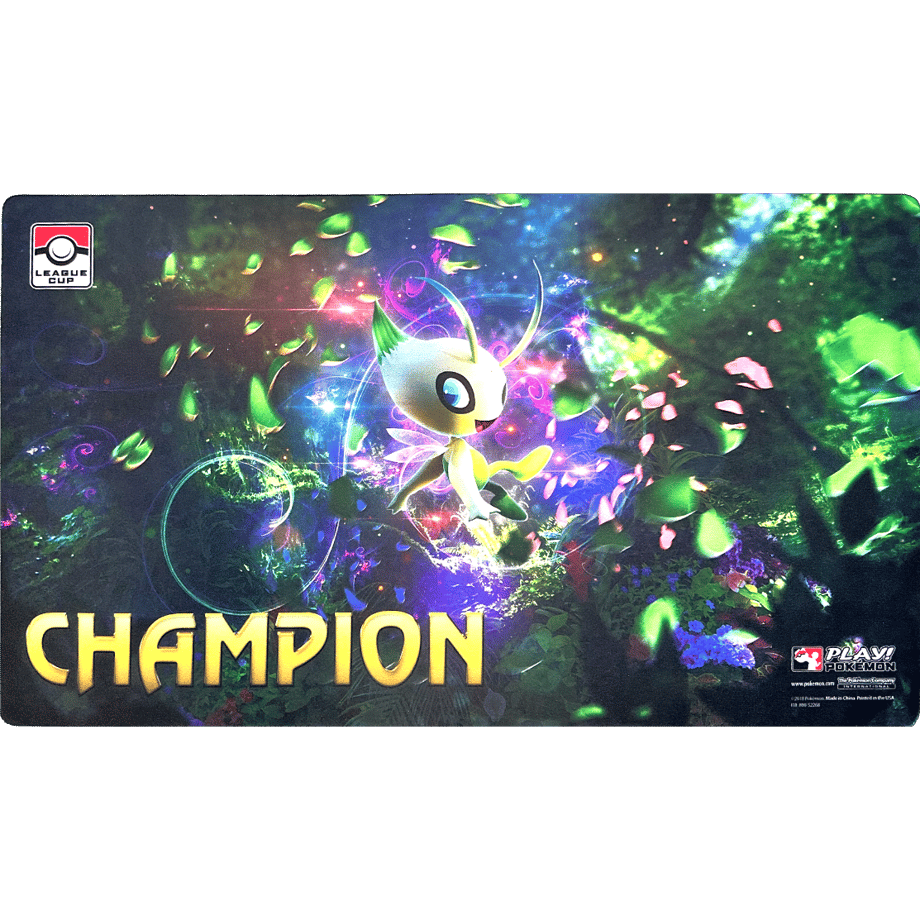 Pokemon Card 2019 League Cups Celebi Playmat