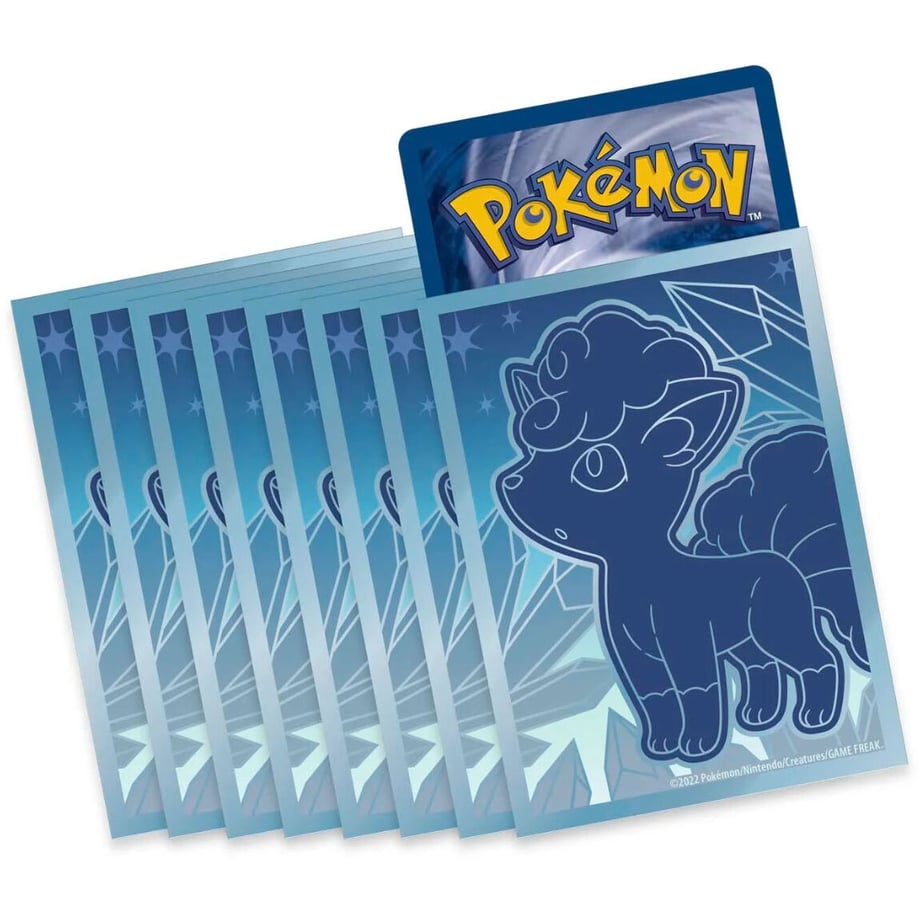 Pokemon Card Silver Tempest Elite Trainer Box Card Sleeves (65 cards) [Alolan Vulpix]