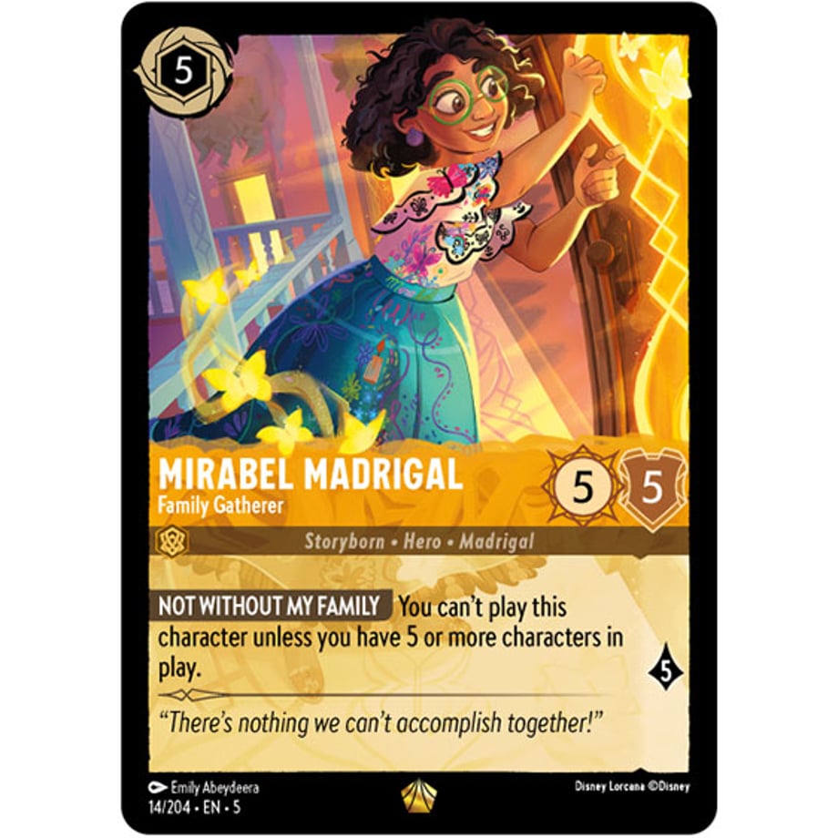 LORCANA Mirabel Madrigal (Family Gatherer) - 14/204-EN-5