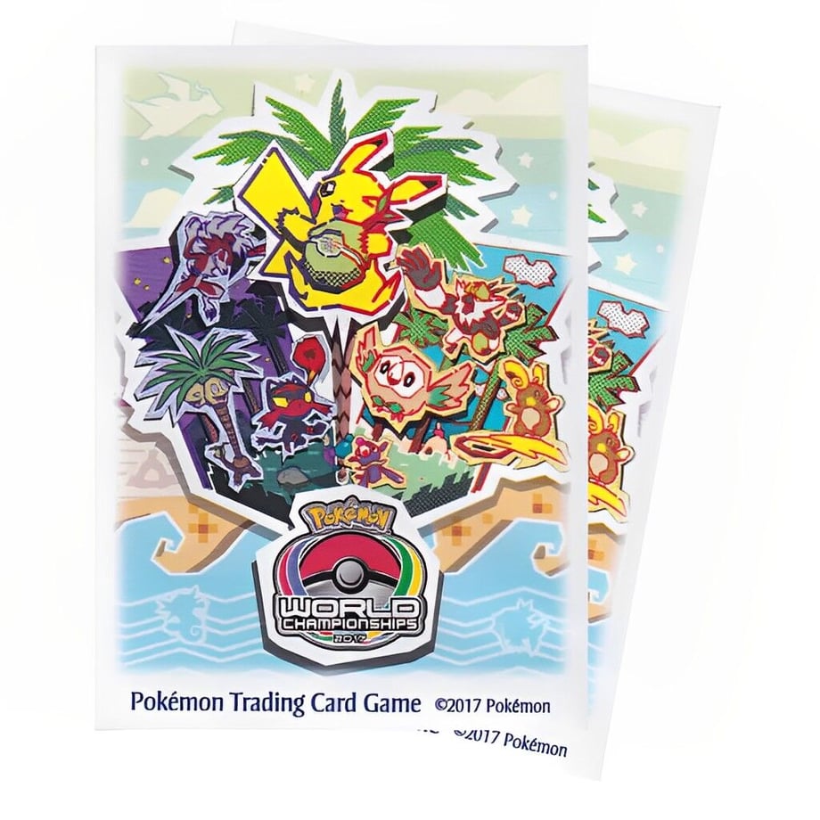 Pokemon Card WCS2017 Anaheim California Sleeves (65 Cards)