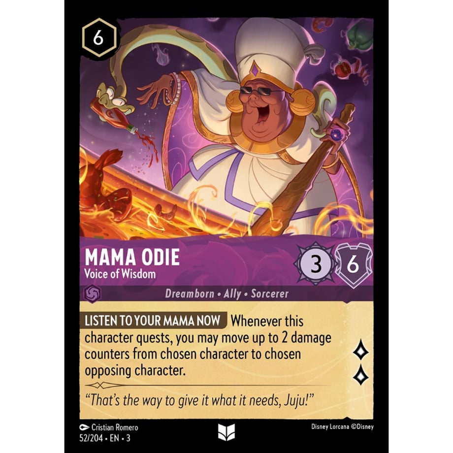 LORCANA Mama Odie (Voice of Wisdom) - 52/204-EN-3