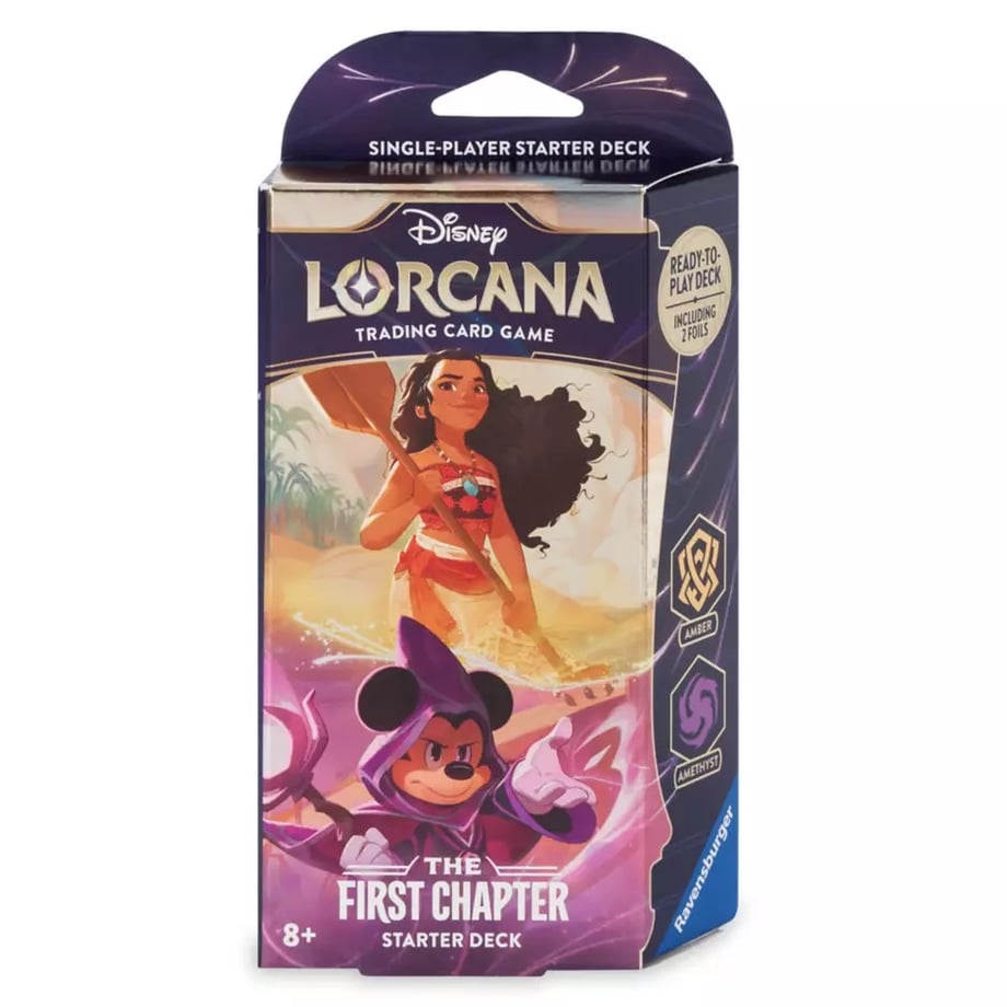 ディズニー LORCANA The First Chapter Starter Deck ミッキー & モアナ