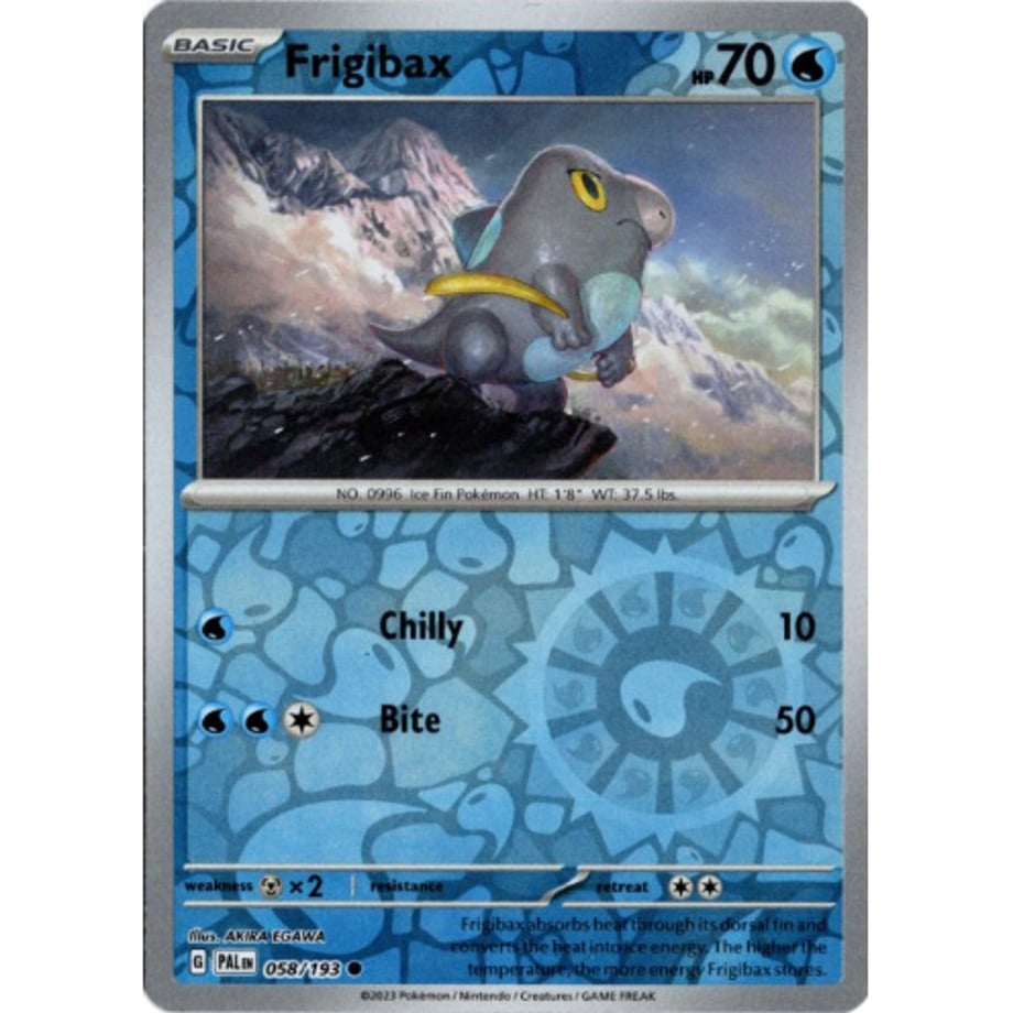 Sebie [Rivahorro] / Frigibax - Paldea Evolved (058/193)