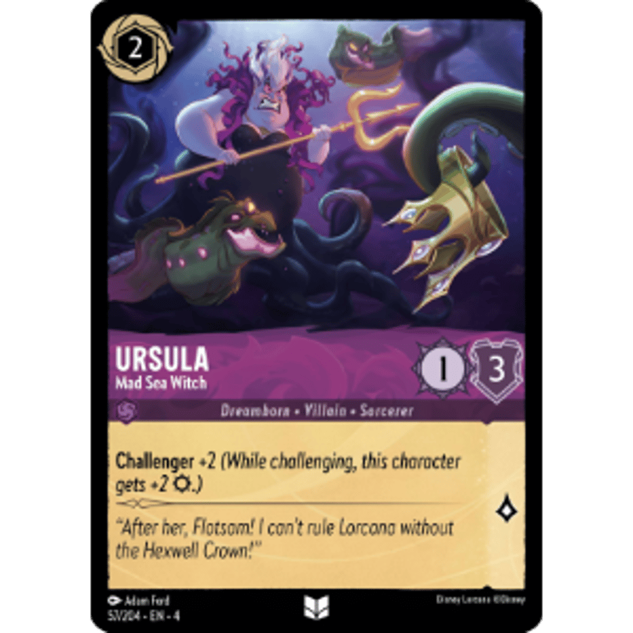 LORCANA Ursula (Mad Sea Witch) - 57/204-EN-4