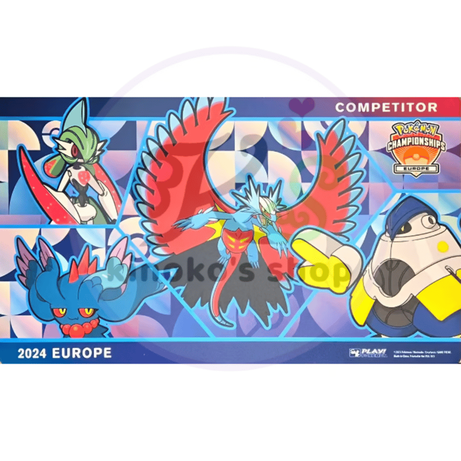 Pokemon Card 2024 Europe International Championships Player Playmat