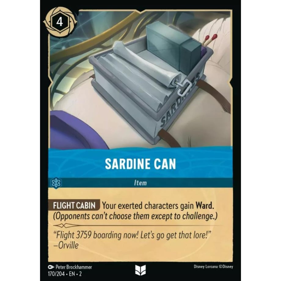 LORCANA Sardine Can [Uncommon] / Sardine Can - 170/204-EN-2