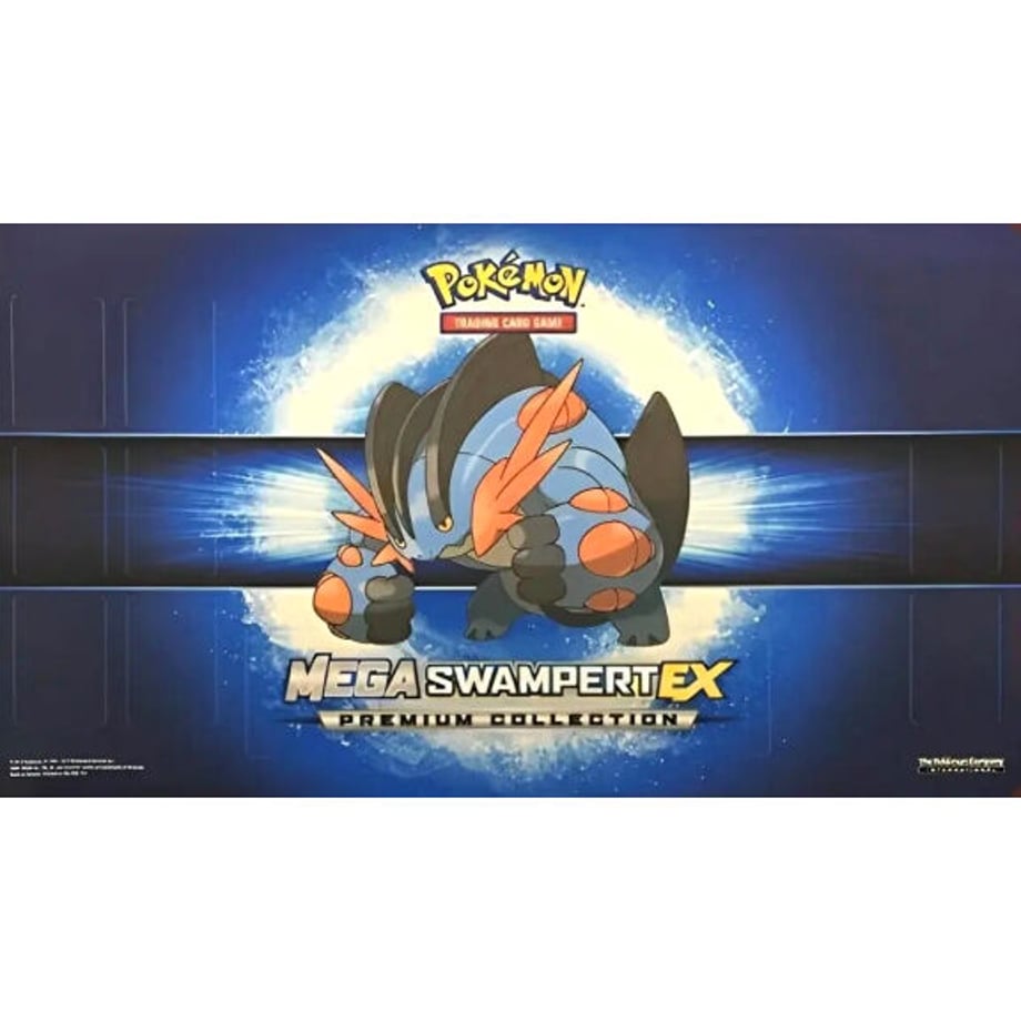 Pokemon Card Mega Swampert EX Collection Box Playmat