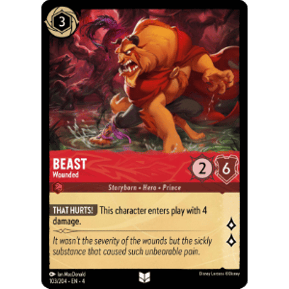 LORCANA Beast (Wounded) - 103/204-EN-4