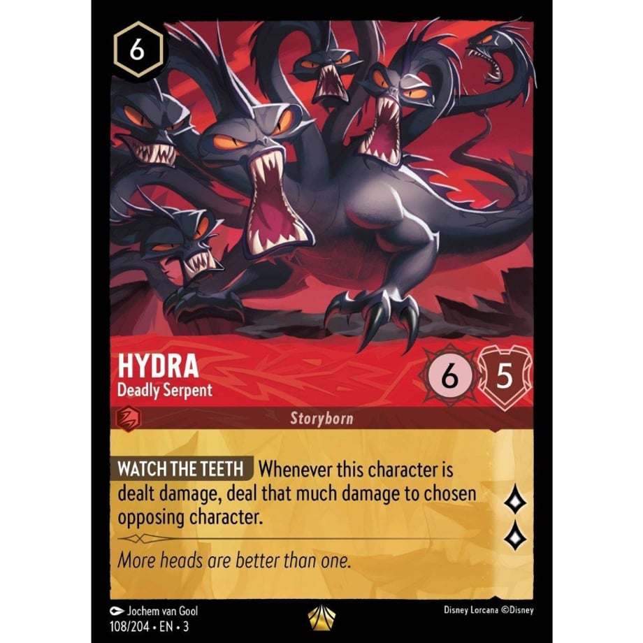 LORCANA Hydra [Legendary] / Hydra (Deadly Serpent) - 108/204-EN-3