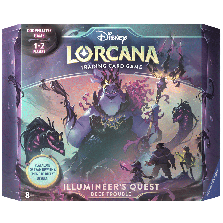 【箱潰れの場合がございます】ディズニー LORCANA Ursula's Return Illumineer's Quest